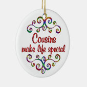 Cousin machen lebenswichtig keramik ornament (Rechts)