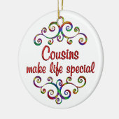 Cousin machen lebenswichtig keramik ornament (Links)