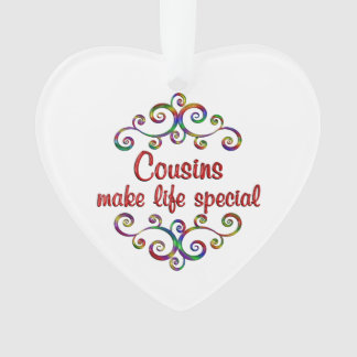 Cousin machen lebenswichtig ornament