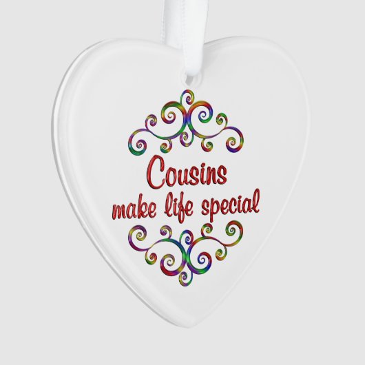 Cousin machen lebenswichtig ornament (Vorderseite)