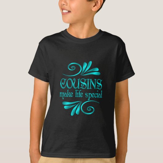 Cousin machen lebenswichtig T-Shirt (Vorderseite)