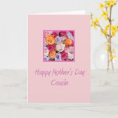 Cousin-Muttertagskarte Karte (Gelbe Blume)