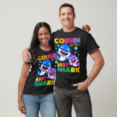 Cousin Of The Baby Shark Birthday Cousin Shark  T-Shirt (Unisex)