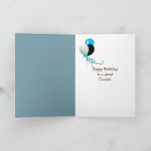 Cousin’s Birthday humor Karte (Innenseite)