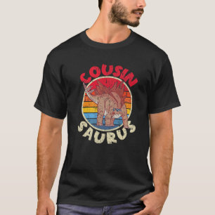 Cousin Saurus I Stegosaurus Stenops I Familienmatt T-Shirt
