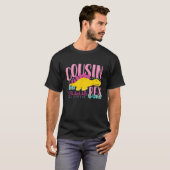 Cousin Saurus Rex Funny Dinosaur Kinder Mädchen T-Shirt (Vorne ganz)
