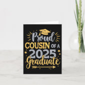 Cousin Senior 2025 Proud-Cousin eines Cl von 2025 Karte (Vorderseite)