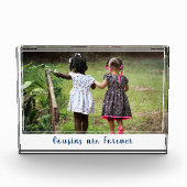 Cousin sind für immer fotoblock (Vorderseite)