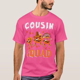 Cousin Squad Erntedank Drei Schlauchpumpe T-Shirt
