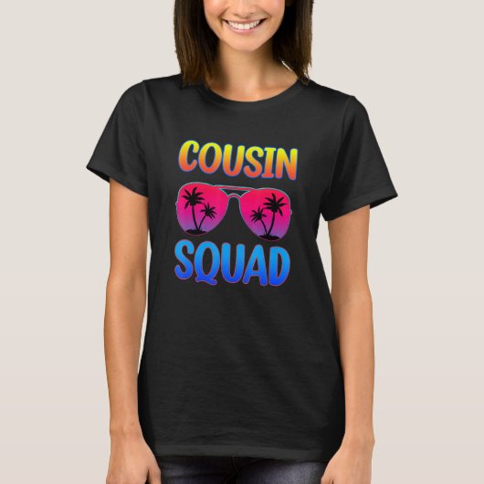 Cousin Squad Glasses Cousin Crew Family Matching G T-Shirt (Vorderseite)