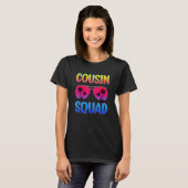 Cousin Squad Glasses Cousin Crew Family Matching G T-Shirt (Vorne ganz)