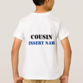Cousin-T - Shirt (Rückseite)