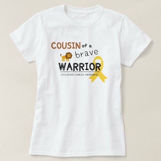 Cousin tapferer Krieger Krebs Löwe Frauen T - Shir T-Shirt (Design vorne)