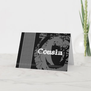 COUSIN Trauzeuge Request - Edgy Design Einladung