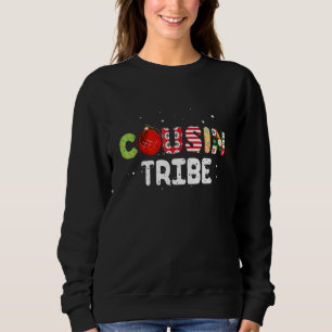 Cousin Tribe Cousin Holiday Weihnachten für Kinder Sweatshirt