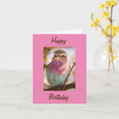 **COUSIN** TWEETEND GLÜCKLICHE GEBURTSKARTE KARTE (Gelbe Blume)