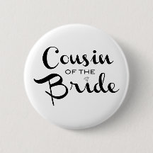 Cousin von Bride Black auf Weiß