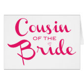 Cousin von Bride Pink White (Vorderseite (Horizontal))