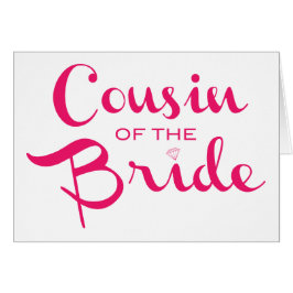 Cousin von Bride Pink White