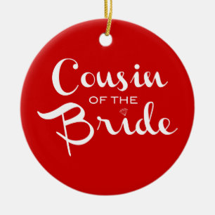 Cousin von Bride White Keramikornament