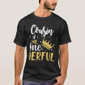 Cousin von Herrn Onederful 1St Birthday One-Derful T-Shirt (Vorderseite)