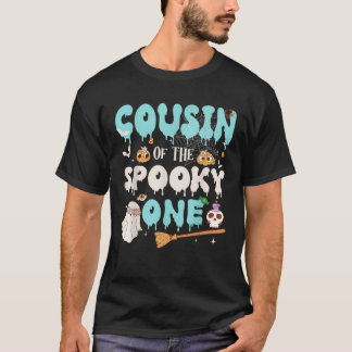 Cousin von The Spooky One Boy 1st Geburtstag Hallo T-Shirt