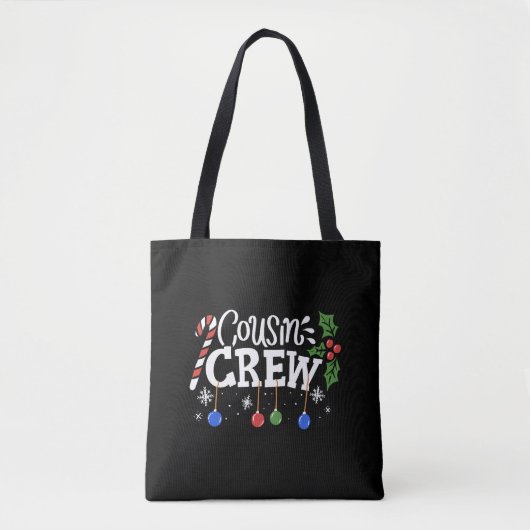 Cousin Weihnachten Tasche (Vorderseite)