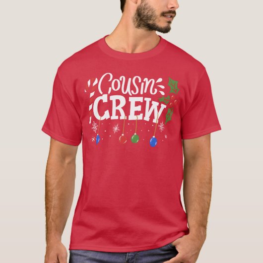 Cousin Weihnachtsgeschenk T-Shirt (Vorderseite)