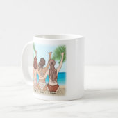 Cousin, weil unsere Eltern uns nicht so behandeln  Kaffeetasse (Vorderseite Links)