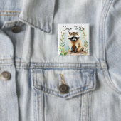 Cousin | Woodland Themed Baby Dusche Button (Beispiel)