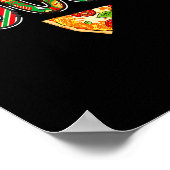 Cousin Zza Geburtstags-Squad-Crew Familie passend Poster (Ecke)