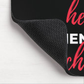 Cousins By Blood Sisters Mousepad (Ecke)