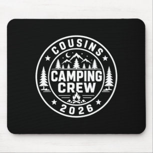 Cousins Camping-Crew 2026 Sommercamp Männer Frauen Mousepad