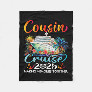 Cousins-Kreuzfahrt 2025 Cousins Urlaubsreise auf K Fleecedecke