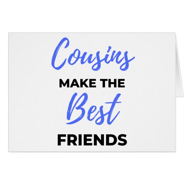 Cousins Make The Best Friends 2 (Vorderseite (Horizontal))