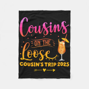 Cousins On The Loose Spaßkreuzfahrt 2025 Passend Fleecedecke