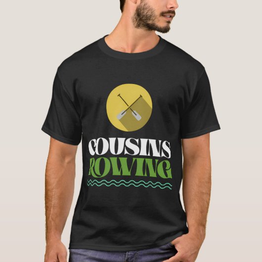 Cousins Rudern T-Shirt (Vorderseite)