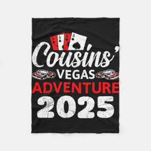 Cousins Vegas Adventure 2025 Las Vegas Fleecedecke