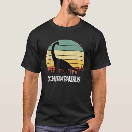 Cousinsaurus Cousin Saurus Cousin Dinosaur T-Shirt (Vorderseite)