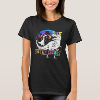 Cousinsaurus Dinosaur Auntie Saurus Familie Matchi T-Shirt