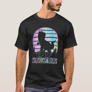 Cousinsaurus Rex Dinosaur Cousin Saurus Tye Die T-Shirt