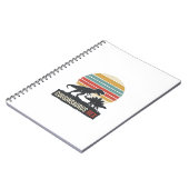 Cousinsaurus Rex Funny Dinosaur Vintage Shirt Desi Notizblock (Linke Seite)