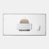 Cousinsaurus Rex Lustiges Dinosaurier Vintage-Shir Schreibtischunterlage (Tastatur & Maus)