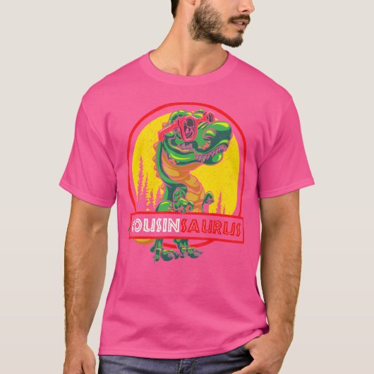 Cousinsaurus Shirt T Rex Counsin Saurus Dinosaurie (Vorderseite)