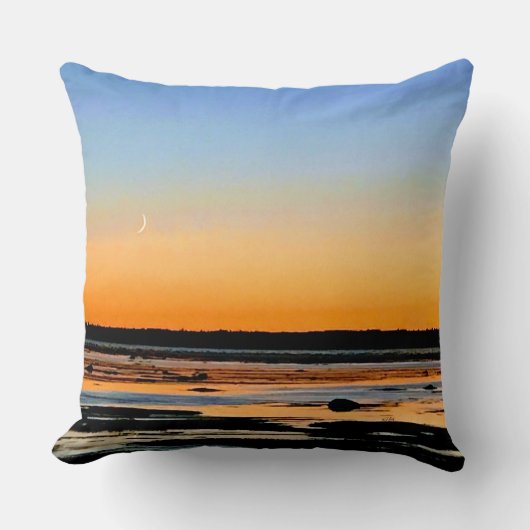 coussin carré croissant de lune kissen (Vorderseite)