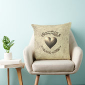 Coussin décoratif - golden heart kissen (Stuhl )