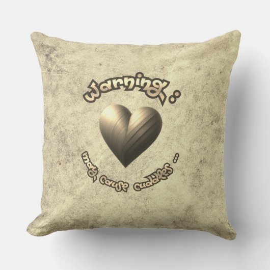 Coussin décoratif - golden heart kissen (Vorderseite)