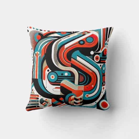 Coussin décoratif tech kissen (Rückseite)