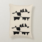 Coussin Rectangulaire - Abstrait Dual Face Dekokissen (Rückseite(Vertikal))