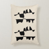 Coussin Rectangulaire - Abstrait Dual Face Dekokissen (Vorderseite(Vertikal))